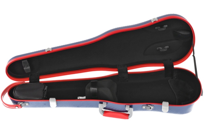 Toc vioară Gewa Polycarbonat FUN 4/4 - 1/2 Blue / Red