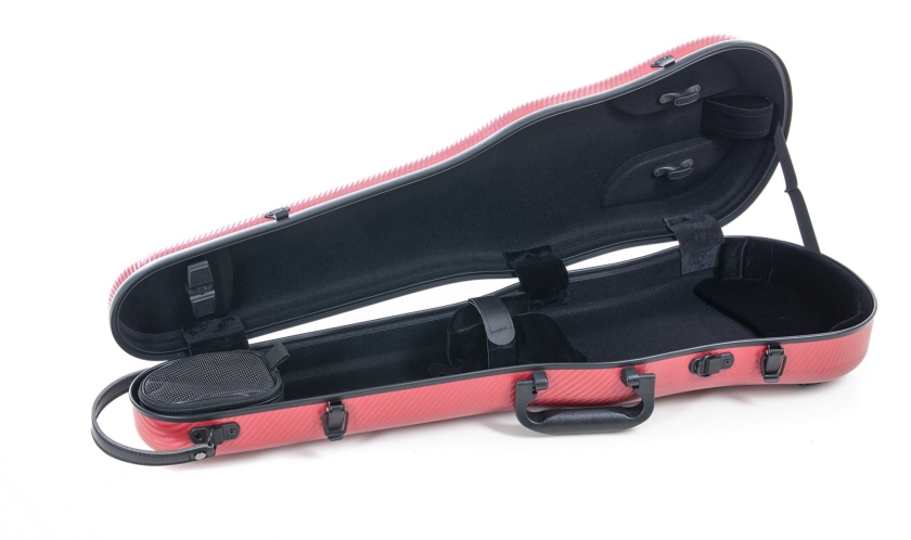 Gewa Violin Polycarbonate 1.8 Shaped Red