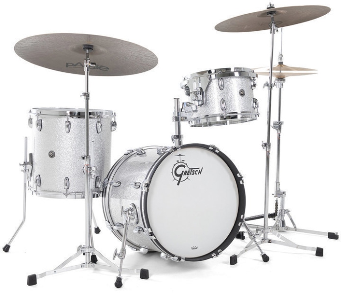 Gretsch TT USA Brooklyn Argintiu strălucitor 12