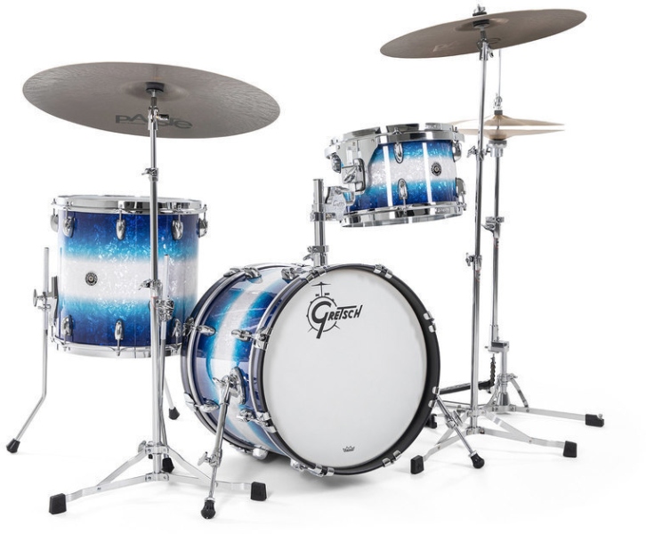 Gretsch TT USA Brooklyn Blue Burst Pearl 10