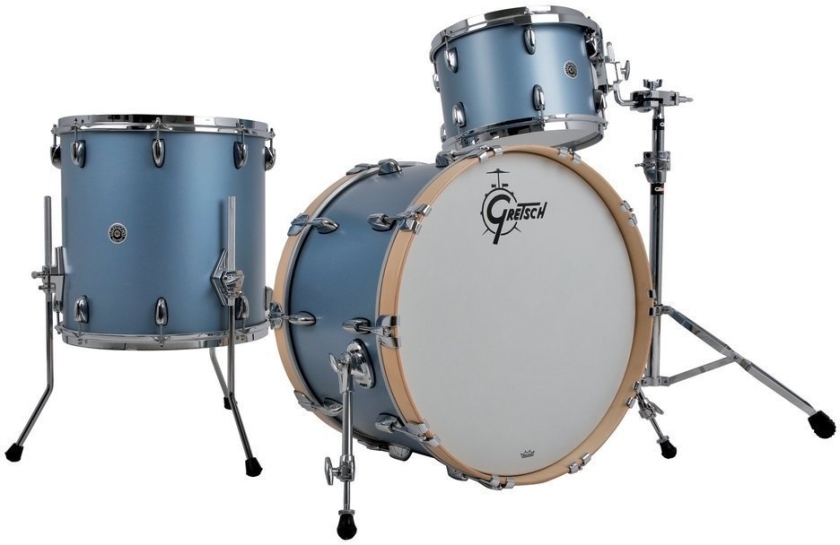 Gretsch TT USA Brooklyn Satin Ice Blue Metallic 12