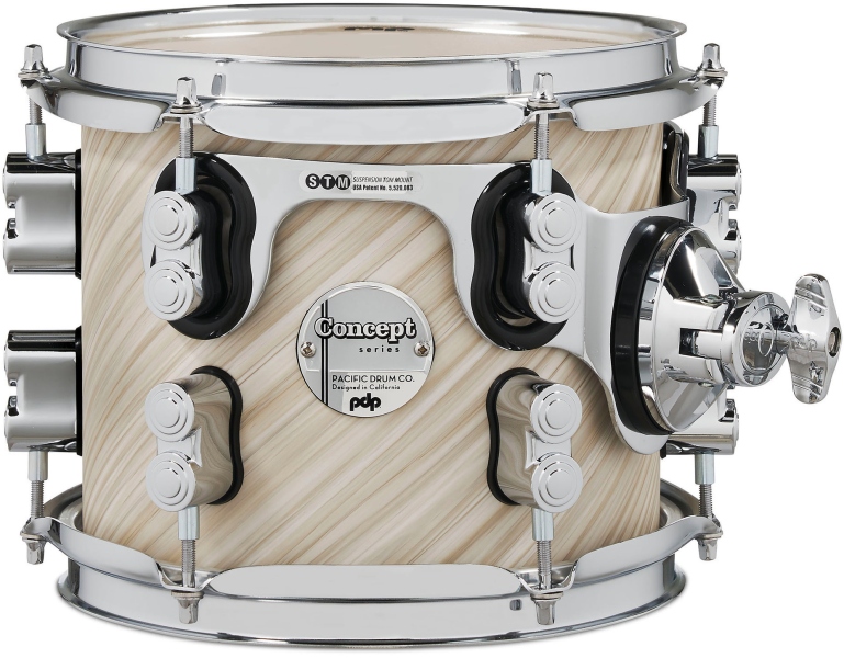 DW PDP Concept Maple Twisted Ivory 12 x 9