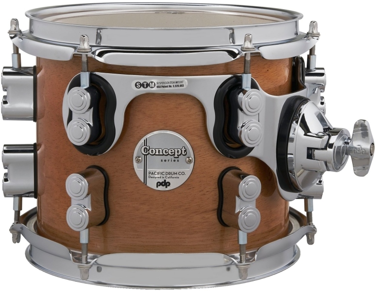 DW PDP TT Concept Exotic Honey Mahogany 8x7