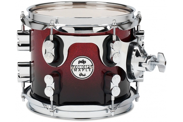 DW PDP TT Concept Maple  Red to BSF 10 x 8