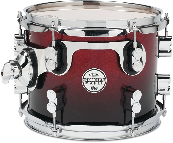DW PDP TT Concept Maple Red to BSF 12 x 9