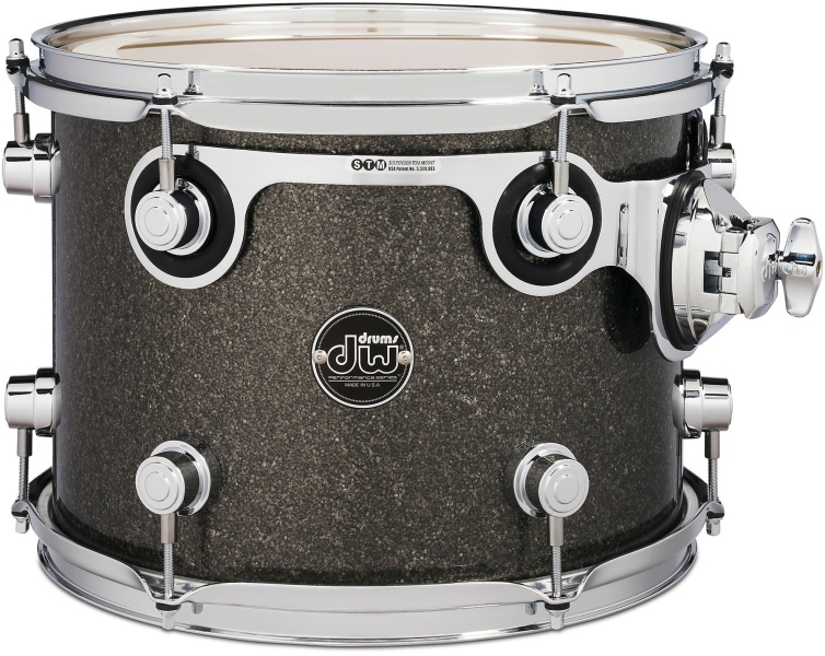 DW TT Performance Pewter Sparkle 12x9
