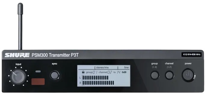 Shure P3T Transmitter K3E
