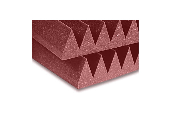 Auralex 4″ Studiofoam Wedge-22 Burgundy