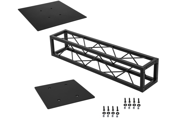 Decotruss Set Quad Moving Head Tower black