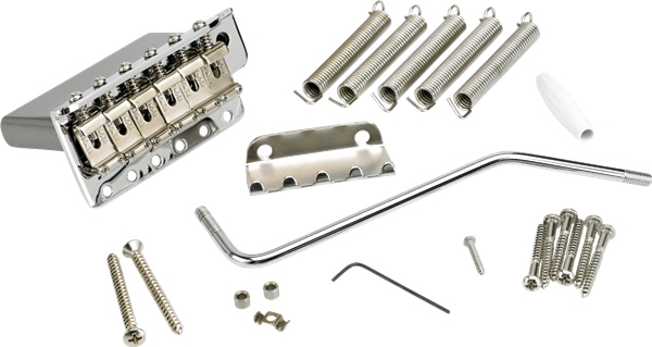 Fender 6-Saddle American Vintage Series Stratocaster Tremolo Assembly Left Handed (Chrome)