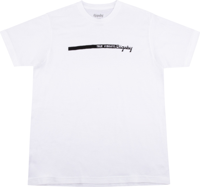 Bigsby True Vibrato Stripe T-Shirt White L