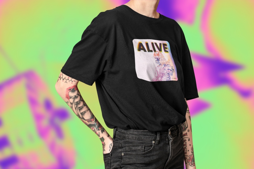 Soundcreation Alive - Skeleton Negru 3N M