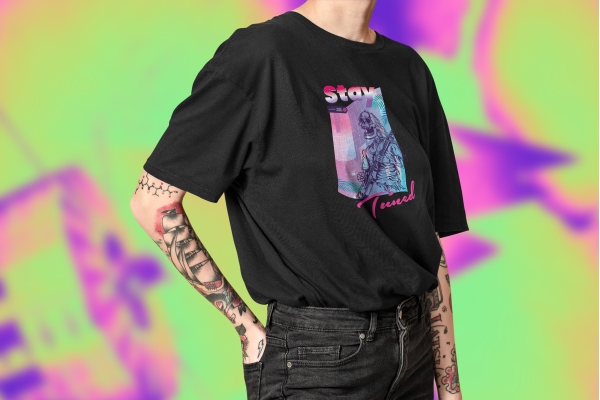 Stay Tuned - Rocker Skeleton Negru 9N L Stay Tuned - Rocker Skeleton Negru 9N L
