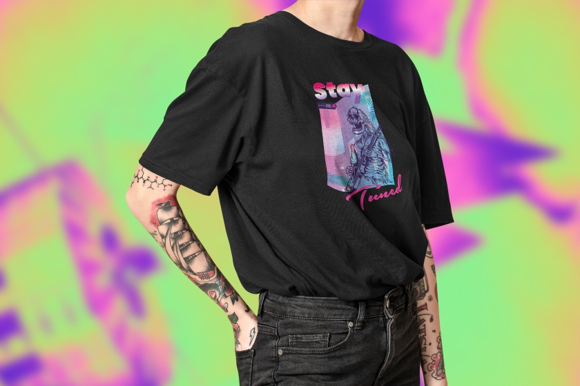 Soundcreation Stay Tuned - Rocker Skeleton Negru 9N XL