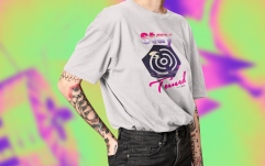 Tricou bumbac Soundcreation Stay Tuned - Soundcreation Style Femei Alb 8A S