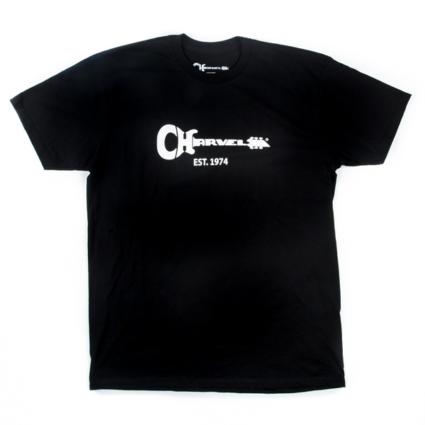Chauvet Charvel Guitar Logo Men's T-Shirt Black L