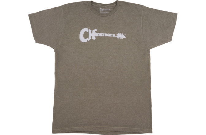 Tricou Chauvet Charvel Guitar Logo T-Shirt Heather Green L