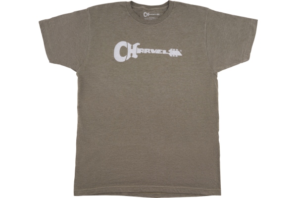 Charvel Guitar Logo T-Shirt Heather Green XL Charvel Guitar Logo T-Shirt Heather Green XL