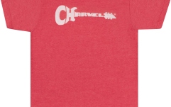 Tricou Chauvet Charvel Guitar Logo T-Shirt Heather Red M