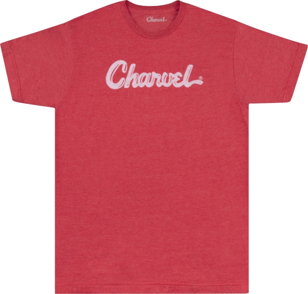 Chauvet Charvel Toothpaste Logo T-Shirt Heather Red L