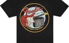 Tricou Fender 1946 Guitars & Amplifiers T-Shirt Vintage Black L
