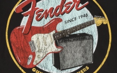 Tricou Fender 1946 Guitars & Amplifiers T-Shirt Vintage Black S