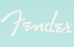 Tricou Fender Spaghetti Logo Daphne Blue L