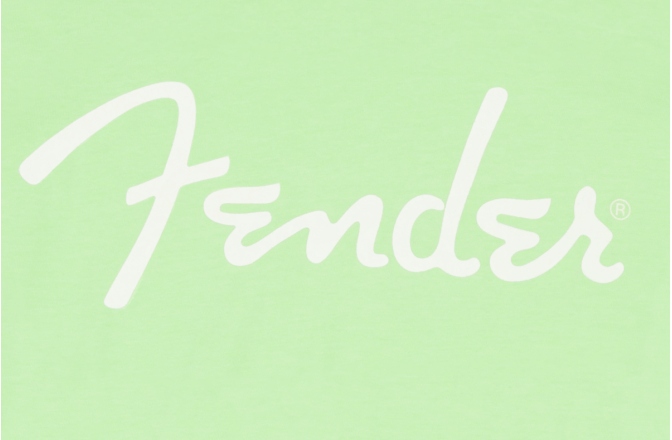 Tricou Fender Spaghetti Logo Surf Green XL