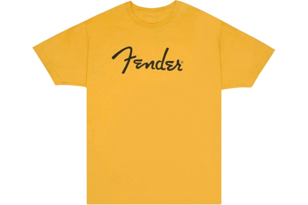Fender Spaghetti Logo T-Shirt Butterscotch Blonde XXL