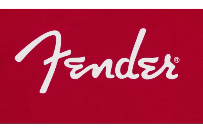 Tricou Fender Spaghetti Logo T-Shirt Dakota Red S
