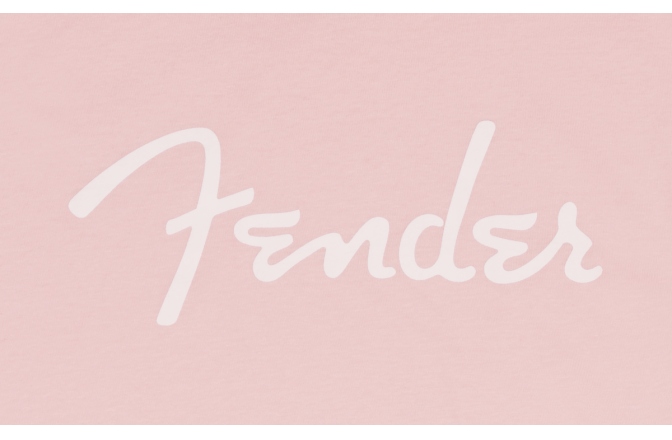 Tricou Fender Spaghetti Logo T-Shirt Shell Pink XXL
