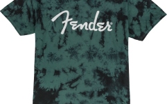 Tricou Fender Spaghetti Logo Tie-Dye T-Shirt Blue M