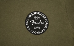 Tricou Fender Stratocaster™ 70th Anniversary Badge Tee Olive XL
