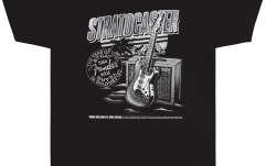 Tricou Fender Stratocaster 70th Anniversary Tee Black M