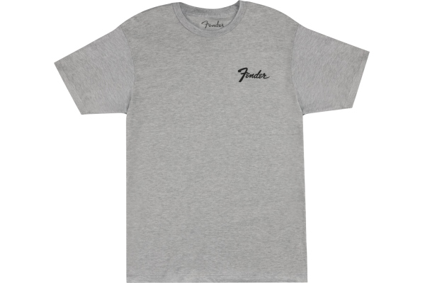 Fender Transition Logo Tee Athletic Gray L