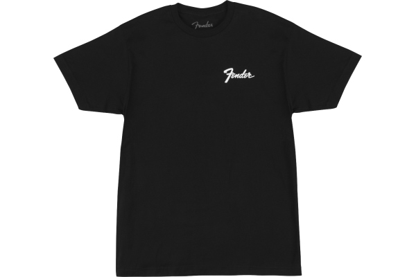 Fender Transition Logo Tee Black M Fender Transition Logo Tee Black M