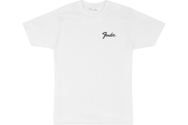 Fender Transition Logo Tee White M