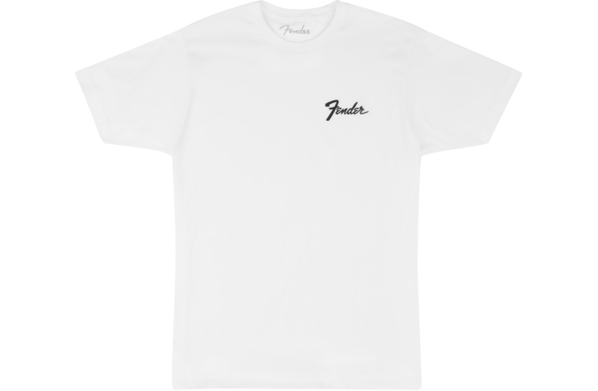 Tricou Fender Transition Logo Tee White S