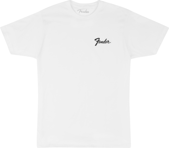Fender Transition Logo Tee White S