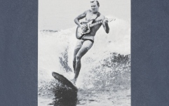 Tricou Fender Vintage Ad Surfer Tee Ocean M