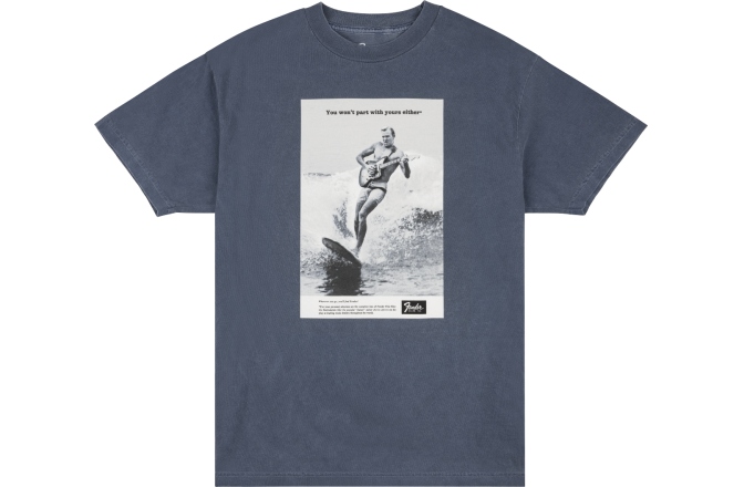 Tricou Fender Vintage Ad Surfer Tee Ocean S