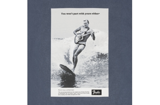 Tricou Fender Vintage Ad Surfer Tee Ocean S