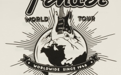 Tricou Fender World Tour Vintage White L
