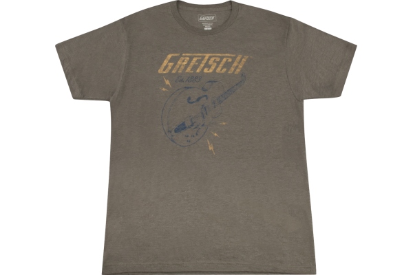 Lightning Bolt T-Shirt Military Heather Green S Lightning Bolt T-Shirt Military Heather Green S