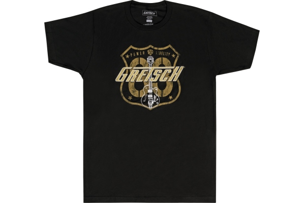 Gretsch Guitars Route 83 T-Shirt Black XL