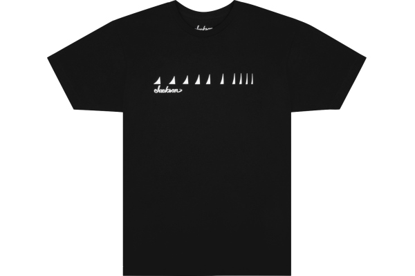 Jackson Shark Fin Neck T-Shirt Black Small