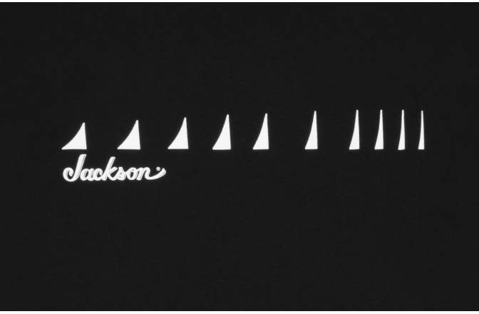 Tricou Jackson Shark Fin Neck T-Shirt Black Small