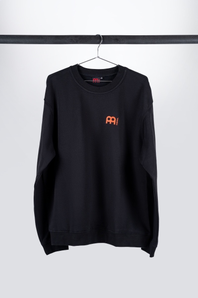 Meinl Black sweatshirt with logo on left chest