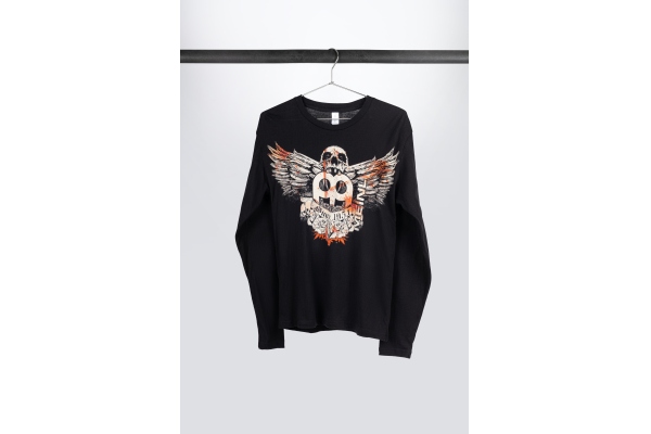 longsleeve black with imprinted jawbreaker frontprint