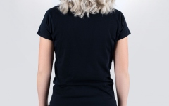 Tricou Meinl Black T-Shirt With Imprinted White Jawbreaker Logo On Chest - Girlie XL